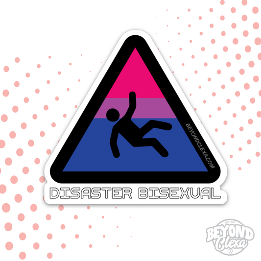 Disaster Bisexual 2025 - Vinyl Sticker