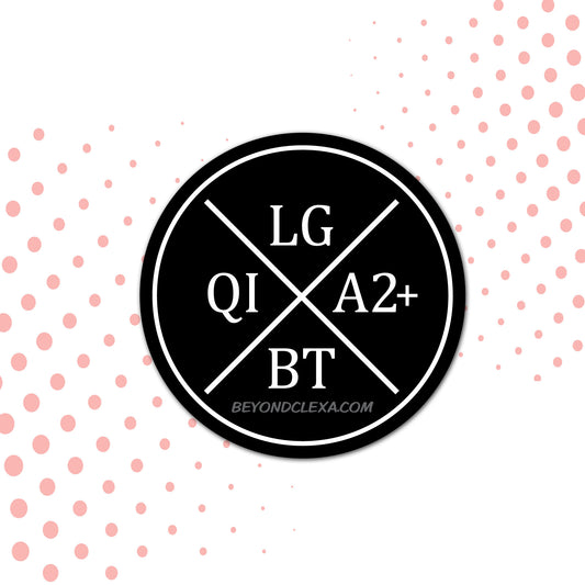 LGBTQIA2+ CIRCLE - Vinyl Sticker