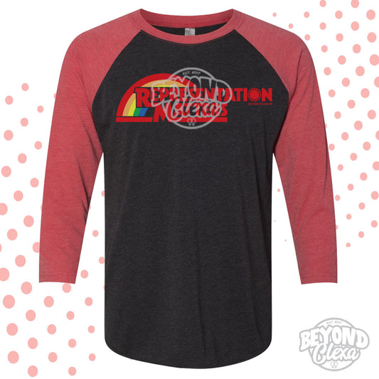 Representation Matters Raglan Blk/Red