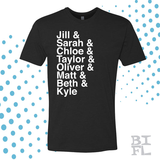 BIFL Name Tee - Black