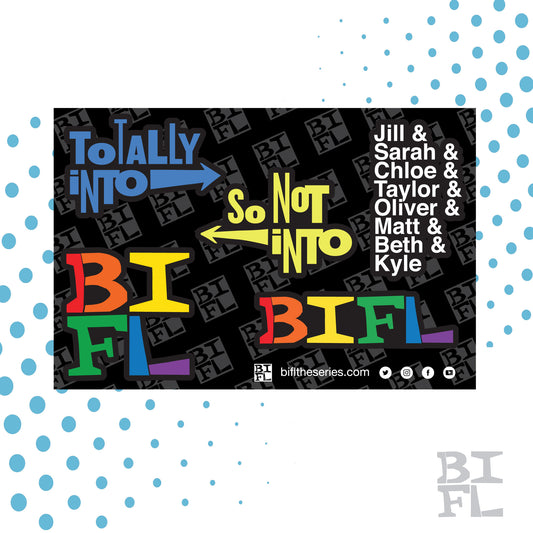 BIFL Vinyl Sticker Sheet