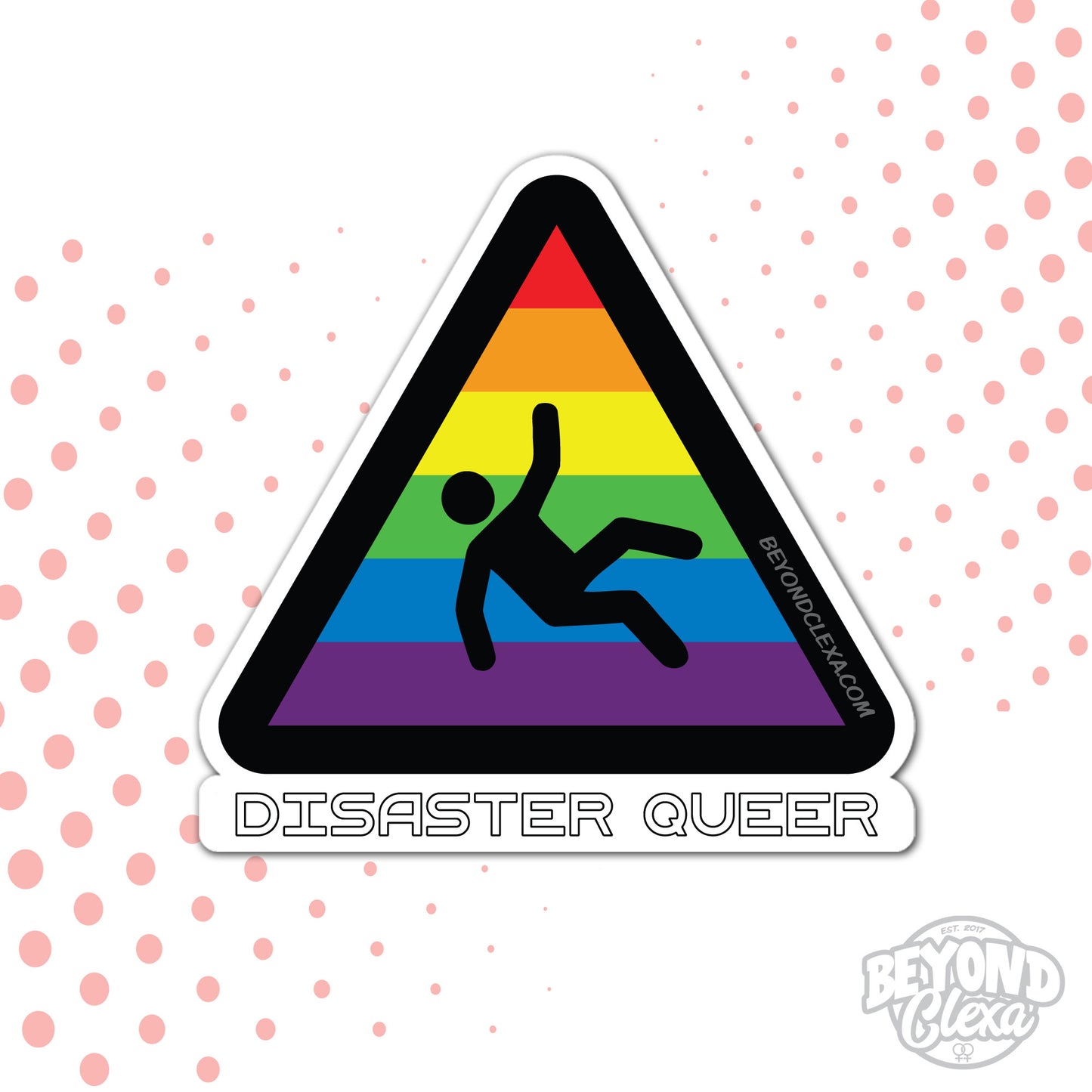 Disaster Queer - Vinyl Sticker