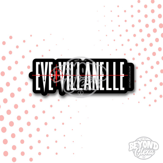 Eve & Villanelle - Vinyl Sticker