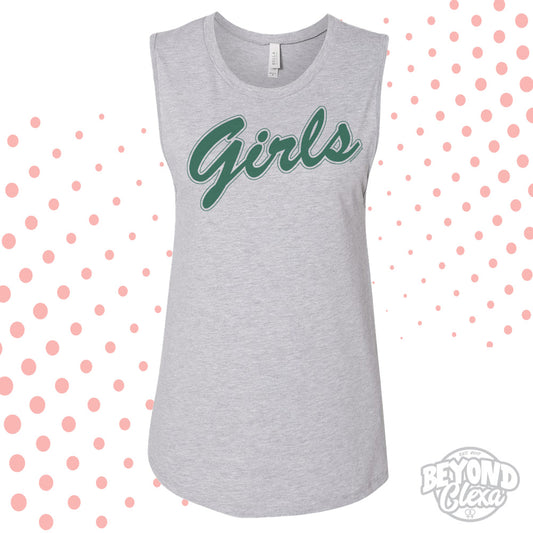 Girls Ladies Muscle Tank