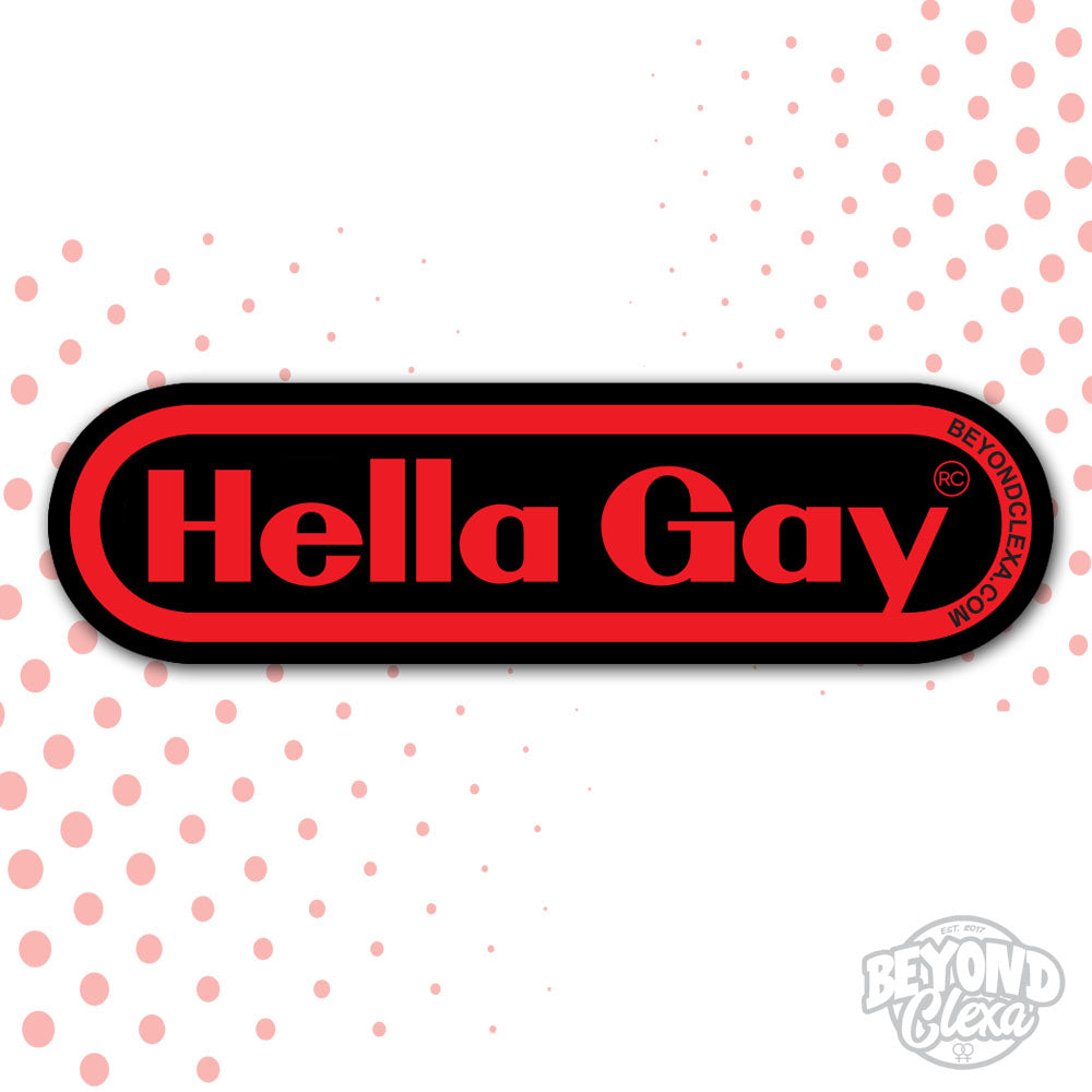 Hella Gay - Vinyl Sticker