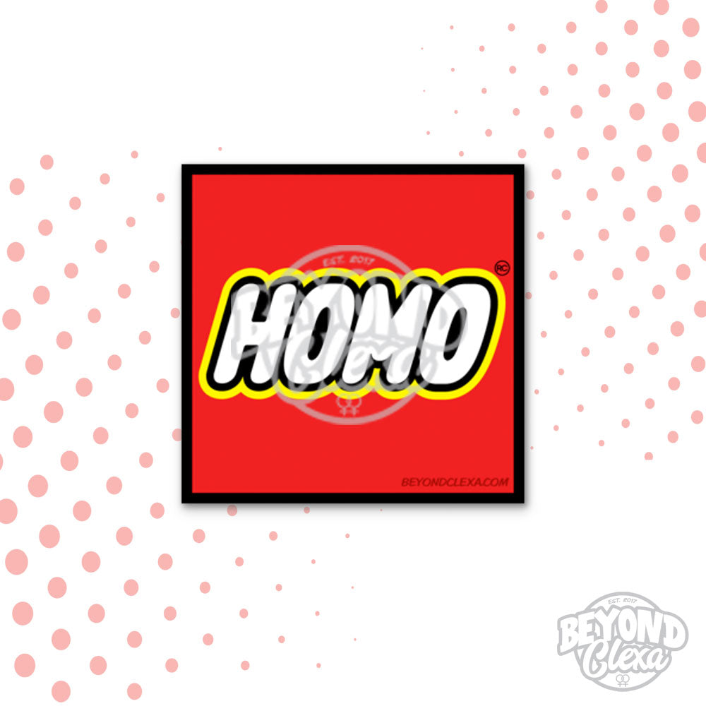 Homo Lego - Vinyl Sticker