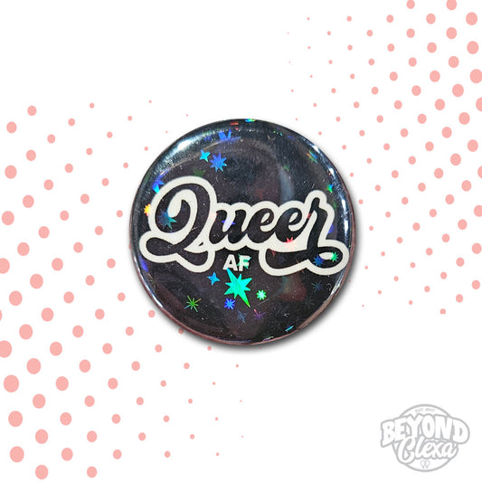 Queer AF - Button