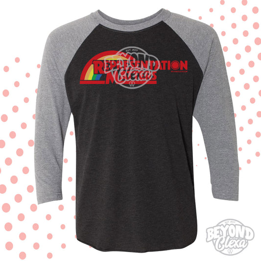 Representation Matters Raglan Blk/Gry